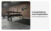 Professional Grade Dumbbell Rack Space-Saving Dumbbell Holder Stand Stable Design Home Gym Weight Holder Easy Assembly