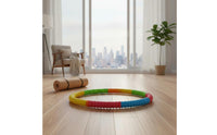 Central Workout Weighted Exercise Hoop Cardio Exercise Thickened Exercise Hoop Easy to Use Fitness Gear for Beginners