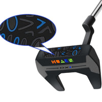 Non-Slip Grip Putter with Aiming Line Portable Alignment Putter Sleek Design Golf Start Line Practice Aid Instant Feedback for Practice Green
