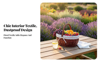 Handwoven Wicker Carrying carrier Rustic and aesthetic Rectangular Woven carrier with grips Natural Look farmer's market Tote adaptable for Gift Givers, Home Decorators, Shopping, outdoor meals, outdoor meal, Easter basket hunt Hunts