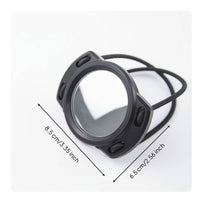 Diver's Self-Check Mirror Compact  Portable Retractable Scuba 360-Degree mirror° Rotation for Technical Divers
