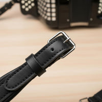 80-120 Bass Accordion Straps Reinforced Metal Buckles Leather Accordion Straps for Stage Use, Performance