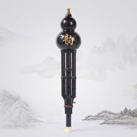 Hulusi Easy to Play Hulusi with Finger Rest Gourd Flute Portable Cucurbit Flute Lightweight for Beginners, Practice, Lessons