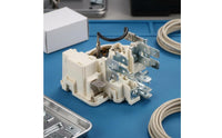 Plastic Housing Refrigerator Compressor Starter Metal Terminals PTC Compressor Starter Spade Terminals Refrigerator PTC Relay Mounting Base