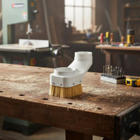Carving Machine Dust Cover Brush Skirt Spindle Dust Hood Removable for Woodcrafting
