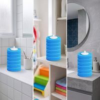 6 Pieces Toilet Brush Replacement Heads Pre-Soaked Disposable Toilet Brush Refills Disposable Cleaning Pads Touchtouchless