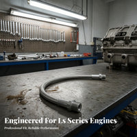 Aluminum Fittings LS Engine Coolant Bypass Hose Adapter Blocks GM LS Bypass Hose Kit Threaded End Connections