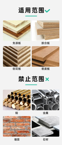 Imbot Woodworking Straight Router Bit Set 2/3 Flute for Grooving and Trimming