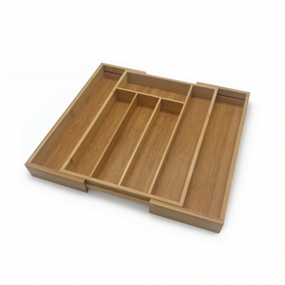 Bamboo Drawer Organizer Natural Expandable Drawer Organizer Sturdy