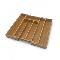 Bamboo Drawer Organizer Natural Expandable Drawer Organizer Sturdy