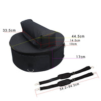 Marching Drum Storage Bag Oxford Cloth Snare Drum Bag Adjustable Strap Musical Equipment for Travel