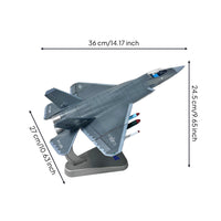 1:48 Aviation Display Fighter Jet Model with Stand Alloy-Style Aircraft Model for Aviation Enthusiasts, Collectors, Desk, Shelf