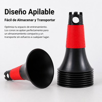 Agility Training Cones, PE Sports Cone for Football Exercises, Training Kit for Football Players