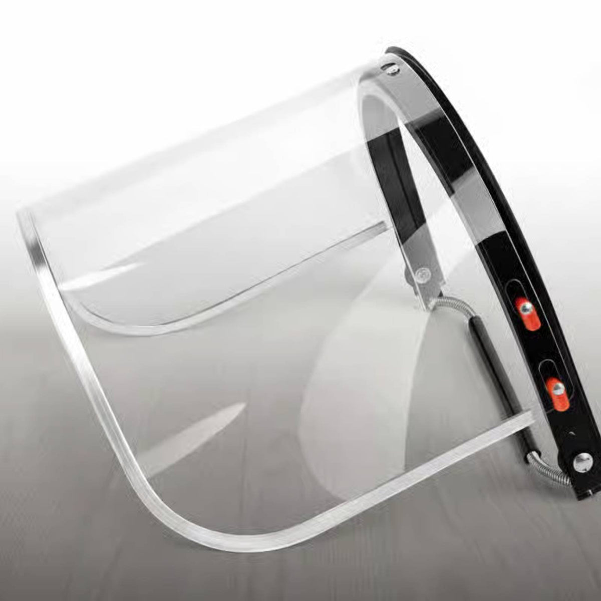 Safety Helmet Visor Pristine Unobstructed View Workplace Safety Visor Full Face Guard Attachment Lightweight for Yard Work
