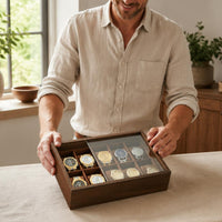 Wooden Watch Display Case Scratch Protection Wooden Watch Display Box