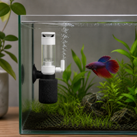Mini Aquarium Air-Driven Bio Filter for Small Fish Tanks