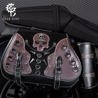 GEARDUKE Motorcycle Saddlebag Side Bag for Harley Davidson