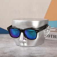 Head-Shaped Glasses Holder Resin Glasses Display Stand Eyewear Holder Modern Desktop Ornament Quirky for Retailers, Retail Shops