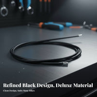 Brake Change Wire Housing Long-Lasting Universal Bike Wire Housing Rust Resistant Moisture-Resistant for DIY Hobbyists, Garage
