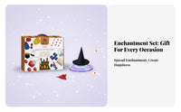 Beginner sorceryian's Box Great Birthday Gift beginner's sorcery Kit with Costume Easy to Learn sleight of handist Props for children, Beginners, Parties, recreation time