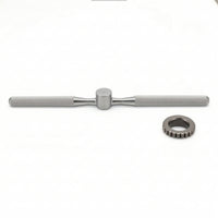 Screw-Timepiece Case Opener with Dies Professional Watch Back Case Opener with Dies Interchangeable Tool for Watchmakers, Hobbyists, Workshop