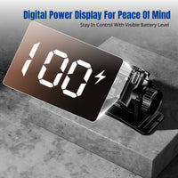 Headlamp, ultra-bright rechargeable LED, long battery life, fishing, outdoor, high lumen