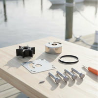 Outboard Water Pump Impeller Repair Kit Long-Lasting Water Pump Repair Kit with Impeller Reliable Dependable for Boat Owners