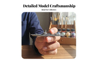1:1500 Scale Warship Model High Detail Type 055 Warship Model No Assembly Required Display Warship for Car Dashboard Ornament, Office Decor