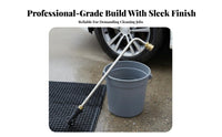 Solid Brass Pressure Washer Extension Lance Quick Connect Spray Wand for Car Washing