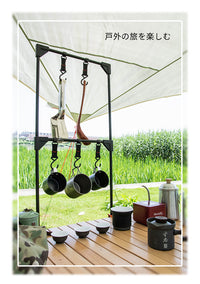 Aluminum Alloy Tabletop Rack for Outdoor Camping