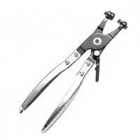 Heavy Duty Automotive Hose Clamp Removal Tool Labor Saving Swivel Jaw Hose Clamp Plier Forged Steel for Mechanics, DIY Enthusiasts, Auto Repair Shop, Garage
