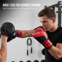Kids & Adult Boxing Training Set with Gloves, Focus Mitts, and Kick Pads for Combat Sports