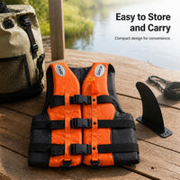 Adult & Child Portable Buoyancy Aid Life Vest for Fishing Boating Swimming