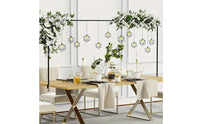 Sturdy Metal Construction Tabletop Arch Stand Long-Lasting Desktop Balloon Arch Stand Reusable for Wedding, Christmas