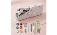Handheld Sewing Machine Portable Mini Sewing Machine Electric Stitcher Compact Craft Appliance Pre-Threaded