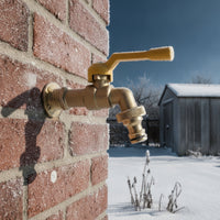 Anti-Freeze Faucet with Quick-Connect Thickened Brass Faucet Leakproof Outdoor Spigot Easy to Install for Homeowners, Garden, Patio