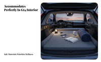 Easy To Inflate Car Air Mattress Portable Back Seat Sleeping Mattress Comfortable Car Travel Sleeping Pad Waterproof for Travelers, Road Trippers, Outdoor Enthusiasts, Long-Distance Driving, Camping