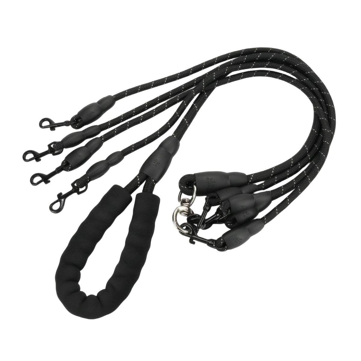 Multiple-Dog Leash Comfortable Coupler Leash Strong for Daily Walks