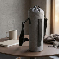 Double-Layer Insulated Cup Sleeve Thickened Water Bottle Sleeve Oxford Cloth Insulated Water Bottle Bag Safeguarding
