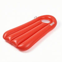 Swimming Buoyant Aid Board with Handles Lightweight Inflatable Kickboard with Handles Easy-to-Carry Beginner-Friendly