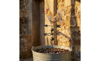 Metal Weathercock Weather Vane Distressed Weathercock Weather Vane Antique Style Outdoor Decor