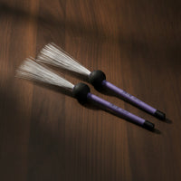 Retractable Drum Brush Storage Drum Brush with Head for Drummers, Percussionists, Live Performance
