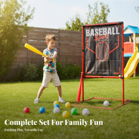 Builds Batting Implementting Implement Ting Skills Kids Baseball Training Set Improves Hand-Eye Coordination Kids Baseball Throw Ing Machine