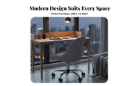 Minimalist Design Armless Upholstered Chair Modern design Home Furnishing Space-Saving Indoor Furniture Comfortable Padding for Students, Remote Workers, Apartment Dwellers, Study Room, Bedroom