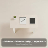 Space-Saving Foldable Lap Desk Multi-Functional Foldable Laptop Table Erand usenomic Design Bed Tray No Assembly Required for distance Workers, everyday Users, Dorm Room, Bedroom, Bay casement, Couch