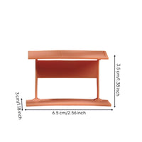 Miniature Scene Prop Blank Scale Model Prop Diorama Accessory Vertical Scene Display Accessory Resin for Collectors, Photo Props