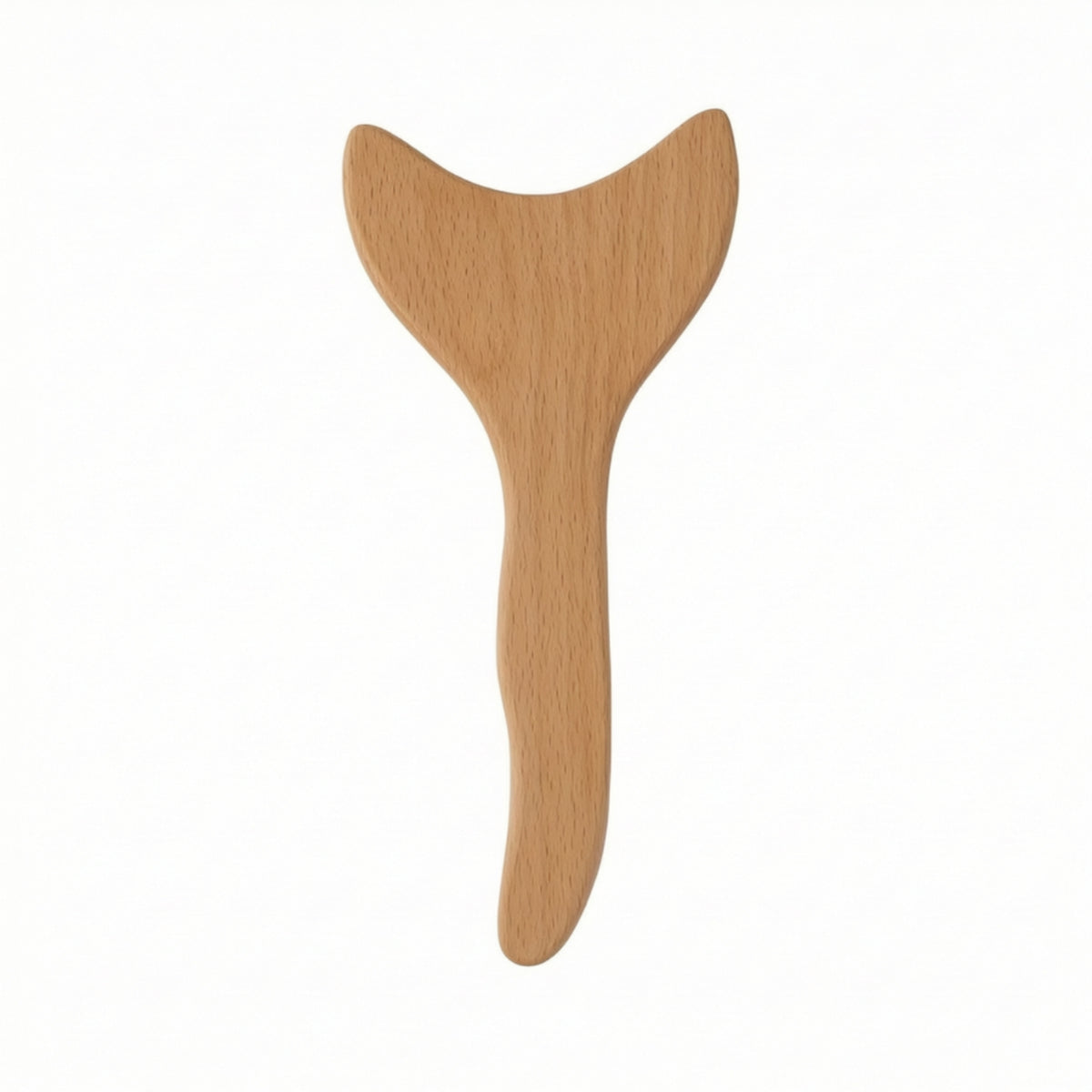 Polished Wooden Scraping Board Relaxing Y-Shaped Massage Tool Stress-Relief Gua Sha Board Anti-Cellulite for Masseuses, Athletes, Home