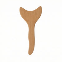 Polished Wooden Scraping Board Relaxing Y-Shaped Massage Tool Stress-Relief Gua Sha Board Anti-Cellulite for Masseuses, Athletes, Home