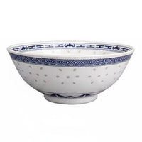 Chinese Type Dessert Bowl Colorfast Blue and White Pattern Bowl Thickened Material Tableware for Restaurant