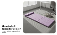 Foldable Resting Pad Includes Storage Bag Student Office Rest Cushion Thickened Padding Thick Foam Ing Pad for Students, Kids, School, Dorm Room, Home